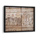 Jeroglíficos egipcios - Anivpaz | Cuadro decorativo de Canvas Lab