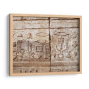 Jeroglíficos egipcios - Anivpaz | Cuadro decorativo de Canvas Lab