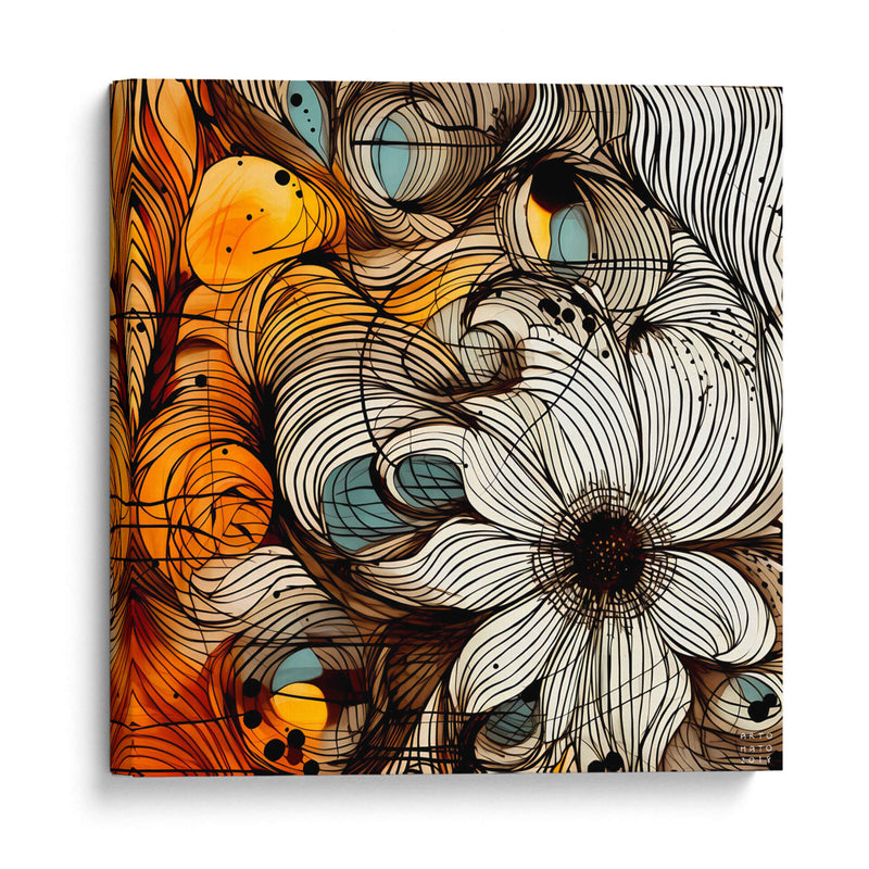 Girasol desteñido - Artomato | Cuadro decorativo de Canvas Lab