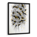 Entramado de campanas doradas - Artomato | Cuadro decorativo de Canvas Lab