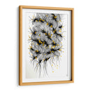 Entramado de campanas doradas - Artomato | Cuadro decorativo de Canvas Lab