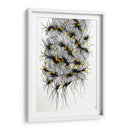 Entramado de campanas doradas - Artomato | Cuadro decorativo de Canvas Lab