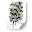 Entramado de campanas doradas - Artomato | Cuadro decorativo de Canvas Lab