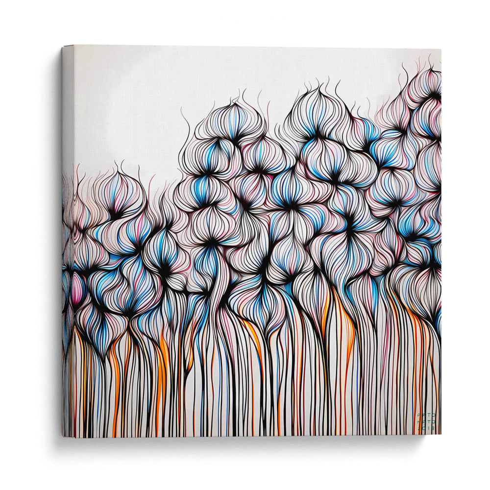 Boca de dragón azul - Artomato | Cuadro decorativo de Canvas Lab