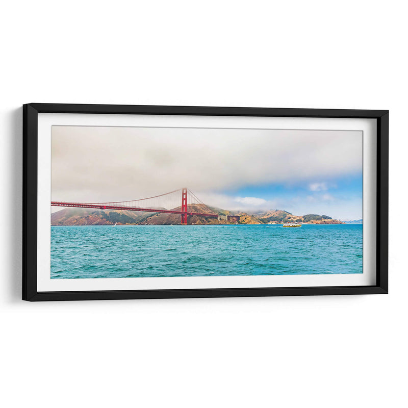 Panorámica del Puente Golden gate - Guillermo Aparicio | Cuadro decorativo de Canvas Lab