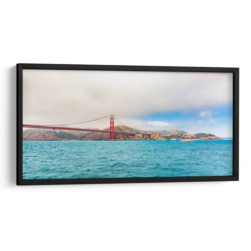 Panorámica del Puente Golden gate - Guillermo Aparicio | Cuadro decorativo de Canvas Lab