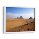 Maravillas del mundo, pirámides de Egipto Giza - Anivpaz | Cuadro decorativo de Canvas Lab