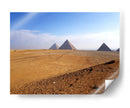 Maravillas del mundo, pirámides de Egipto Giza - Anivpaz | Cuadro decorativo de Canvas Lab