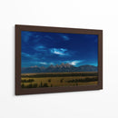 Noche estrellada en el Parque Nacional Grand Teton - Guillermo Aparicio | Cuadro decorativo de Canvas Lab