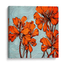 Nardos rojos - Artomato | Cuadro decorativo de Canvas Lab