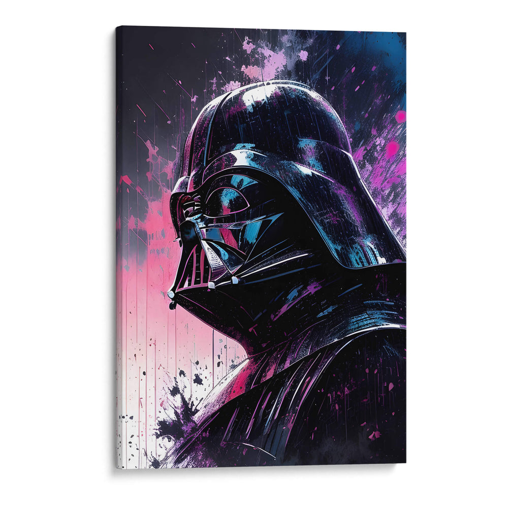 Darth Vader explosión de pinceladas  - Paltik Arte Digital | Cuadro decorativo de Canvas Lab