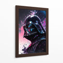 Darth Vader explosión de pinceladas  - Paltik Arte Digital | Cuadro decorativo de Canvas Lab