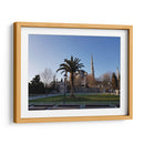 Mezquita detrás de una palmera - Anivpaz | Cuadro decorativo de Canvas Lab