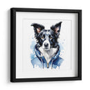 Border Collie Perro con ropa deportiva - Mavel Per | Cuadro decorativo de Canvas Lab