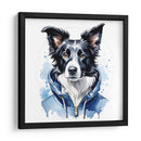 Border Collie Perro con ropa deportiva - Mavel Per | Cuadro decorativo de Canvas Lab