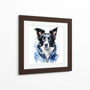 Border Collie Perro con ropa deportiva - Mavel Per | Cuadro decorativo de Canvas Lab