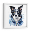 Border Collie Perro con ropa deportiva - Mavel Per | Cuadro decorativo de Canvas Lab
