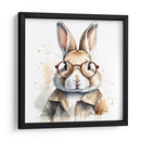 Conejo con lentes - Mavel Per | Cuadro decorativo de Canvas Lab