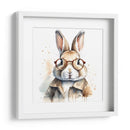Conejo con lentes - Mavel Per | Cuadro decorativo de Canvas Lab