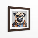 Pug a la moda - Mavel Per | Cuadro decorativo de Canvas Lab