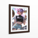 Las Chicas de la Banda - La Baterista - DeLaVegaGaming | Cuadro decorativo de Canvas Lab