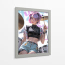 Las Chicas de la Banda - La Baterista - DeLaVegaGaming | Cuadro decorativo de Canvas Lab