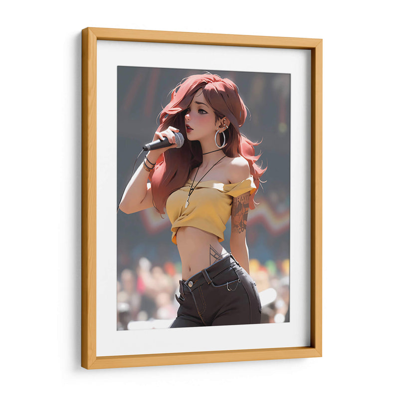 Las Chicas de la Banda - La Cantante - DeLaVegaGaming | Cuadro decorativo de Canvas Lab