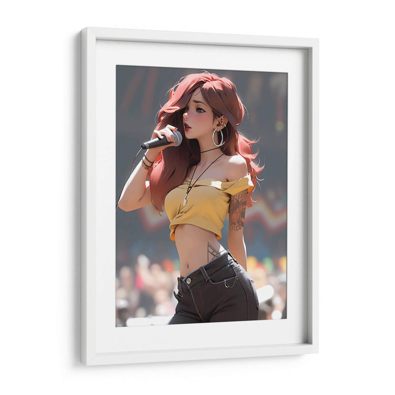 Las Chicas de la Banda - La Cantante - DeLaVegaGaming | Cuadro decorativo de Canvas Lab