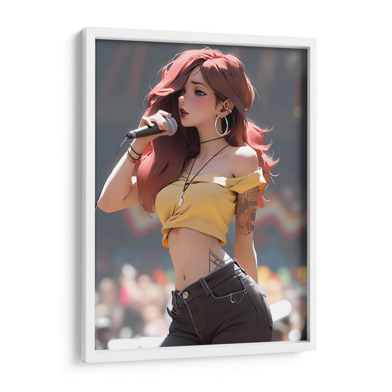 Las Chicas de la Banda - La Cantante - DeLaVegaGaming | Cuadro decorativo de Canvas Lab