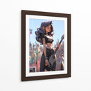 Las Chicas de la Banda - La Guitarrista - DeLaVegaGaming | Cuadro decorativo de Canvas Lab
