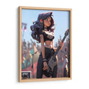 Las Chicas de la Banda - La Guitarrista - DeLaVegaGaming | Cuadro decorativo de Canvas Lab