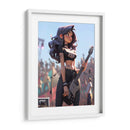 Las Chicas de la Banda - La Guitarrista - DeLaVegaGaming | Cuadro decorativo de Canvas Lab