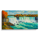 Cataratas del Niagara al estilo Vicent Van Gogh - Mavel Per | Cuadro decorativo de Canvas Lab