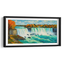 Cataratas del Niagara al estilo Vicent Van Gogh - Mavel Per | Cuadro decorativo de Canvas Lab