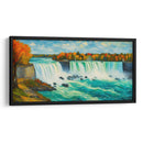 Cataratas del Niagara al estilo Vicent Van Gogh - Mavel Per | Cuadro decorativo de Canvas Lab