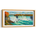 Cataratas del Niagara al estilo Vicent Van Gogh - Mavel Per | Cuadro decorativo de Canvas Lab