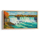 Cataratas del Niagara al estilo Vicent Van Gogh - Mavel Per | Cuadro decorativo de Canvas Lab