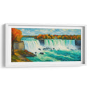 Cataratas del Niagara al estilo Vicent Van Gogh - Mavel Per | Cuadro decorativo de Canvas Lab