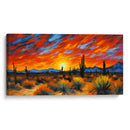 Desierto al estilo Vicent Van Gogh - Mavel Per | Cuadro decorativo de Canvas Lab