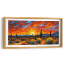 Desierto al estilo Vicent Van Gogh - Mavel Per | Cuadro decorativo de Canvas Lab