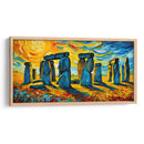 El Stonehenge al estilo Vicent Van Gogh - Mavel Per | Cuadro decorativo de Canvas Lab