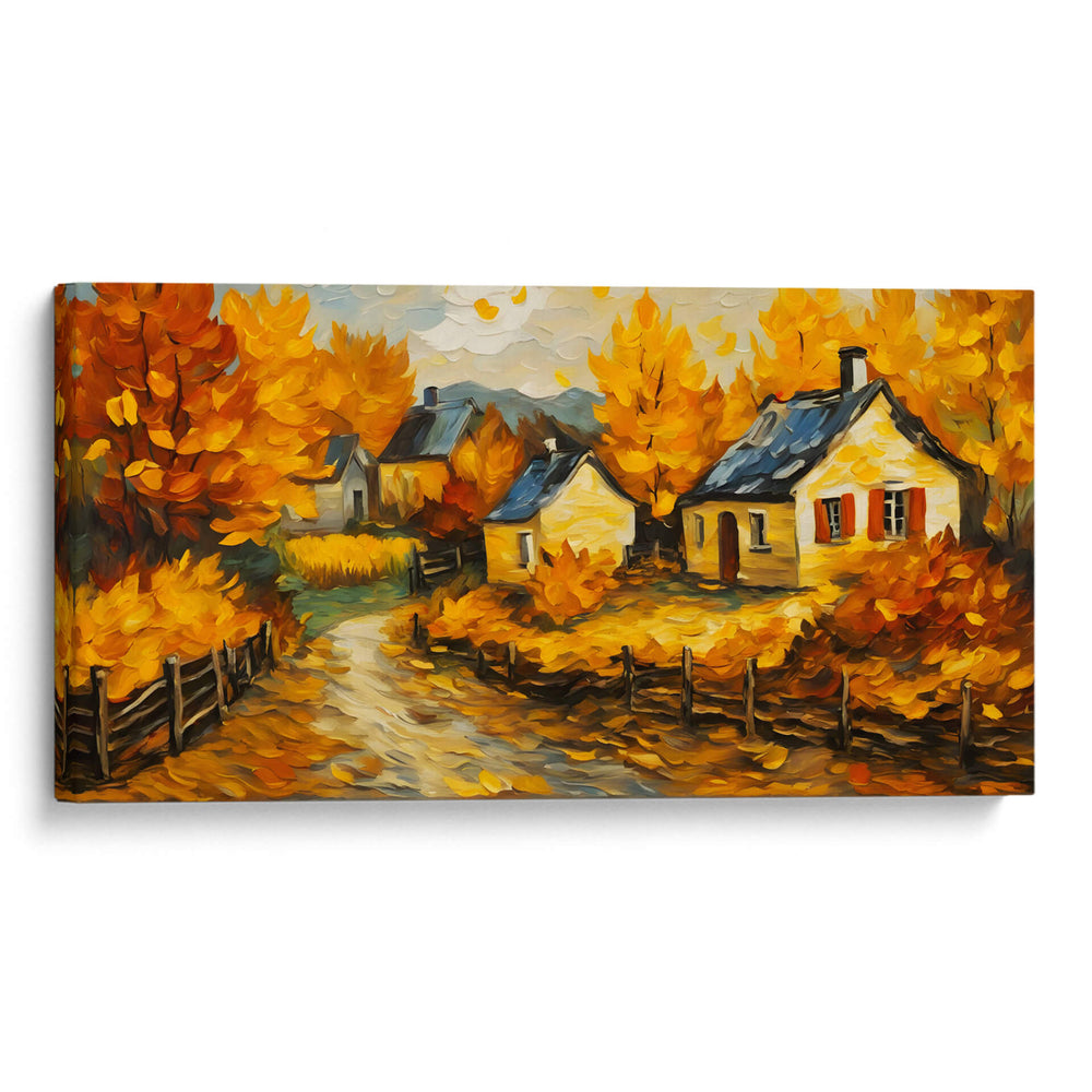Otoño al estilo Vicent Van Gogh - Mavel Per | Cuadro decorativo de Canvas Lab