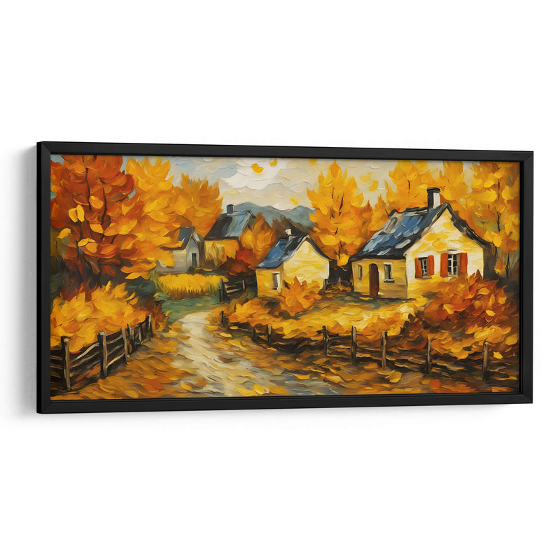 Otoño al estilo Vicent Van Gogh - Mavel Per | Cuadro decorativo de Canvas Lab