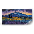 Paisaje Violeta al estilo Vicent Van Gogh - Mavel Per | Cuadro decorativo de Canvas Lab