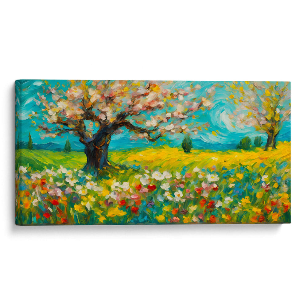 Primavera al estilo Vicent Van Gogh - Mavel Per | Cuadro decorativo de Canvas Lab