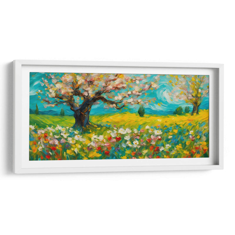 Primavera al estilo Vicent Van Gogh - Mavel Per | Cuadro decorativo de Canvas Lab
