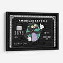 Scratchy Amex - Khevth Art | Cuadro decorativo de Canvas Lab