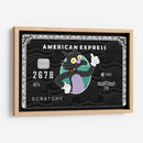 Scratchy Amex - Khevth Art | Cuadro decorativo de Canvas Lab