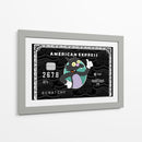 Scratchy Amex - Khevth Art | Cuadro decorativo de Canvas Lab