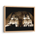 Templo de Abu Simbel - Anivpaz | Cuadro decorativo de Canvas Lab